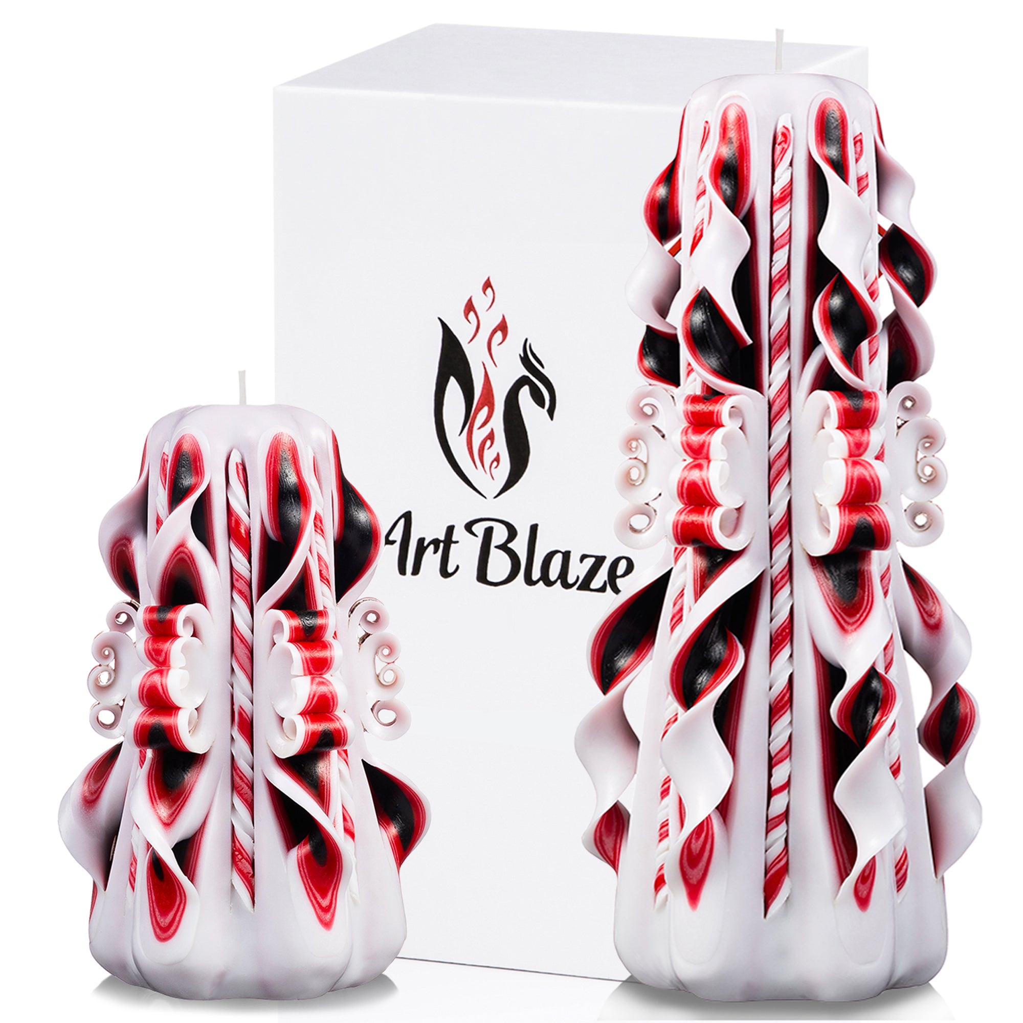 Set of carved candles "Eastern Tale"