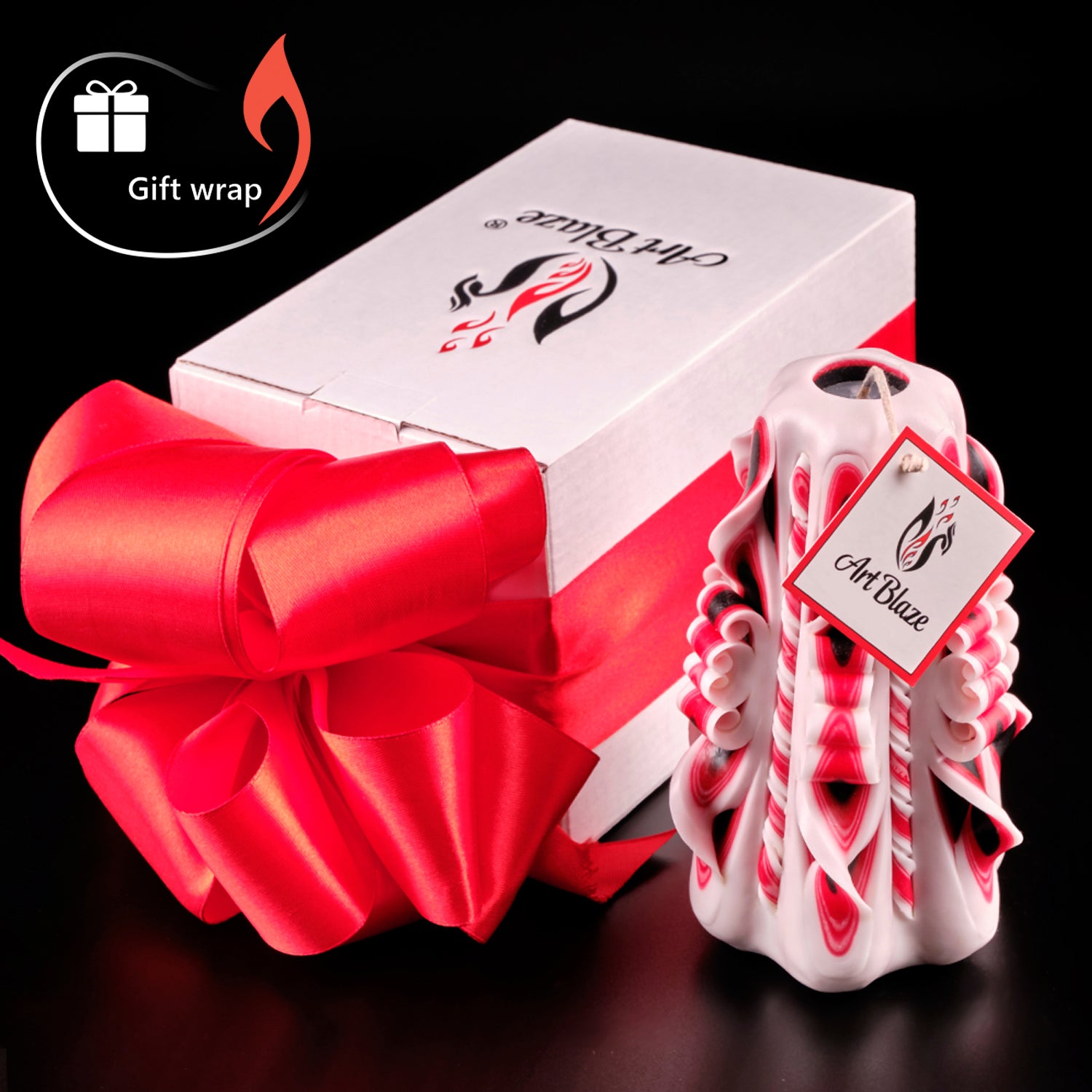 Set of carved candles "Eastern Tale"