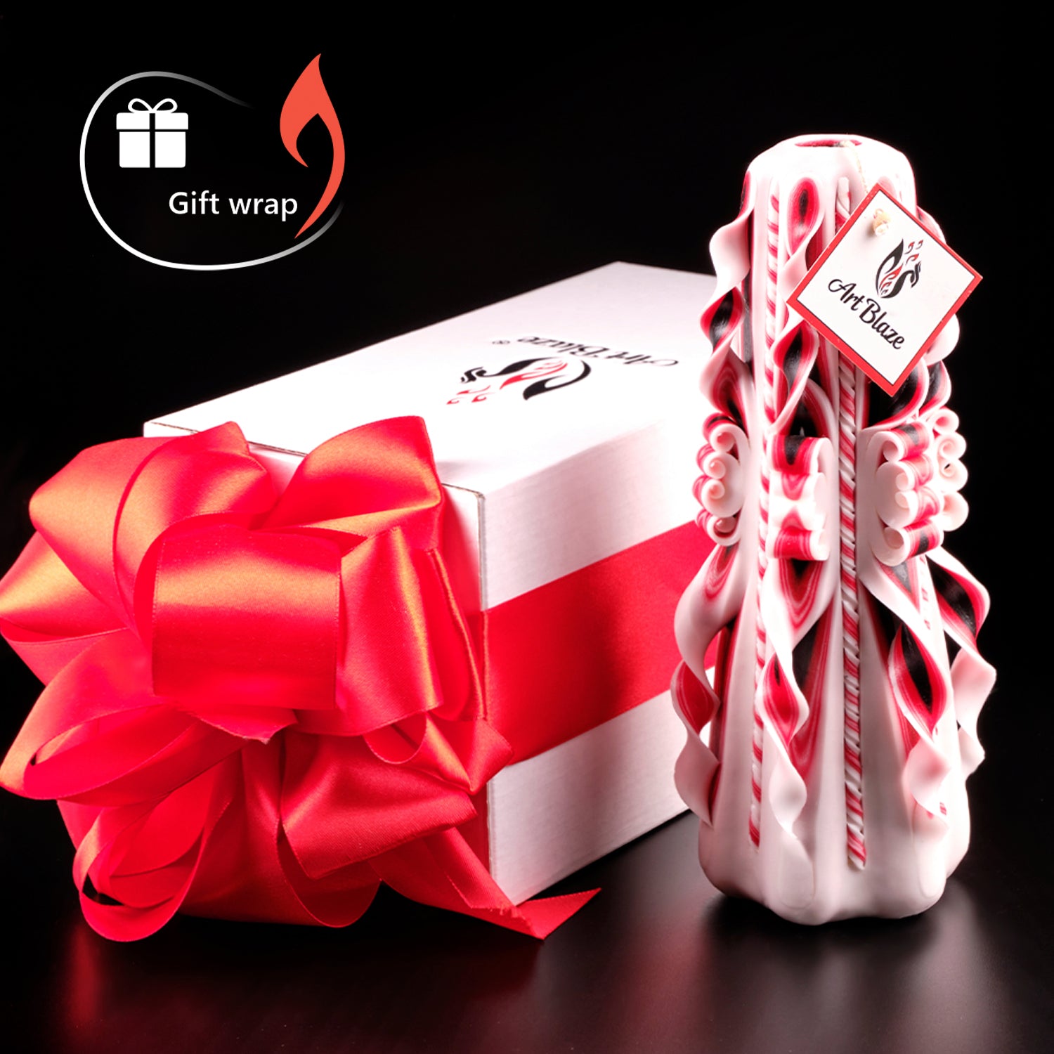 Set of carved candles "Eastern Tale"