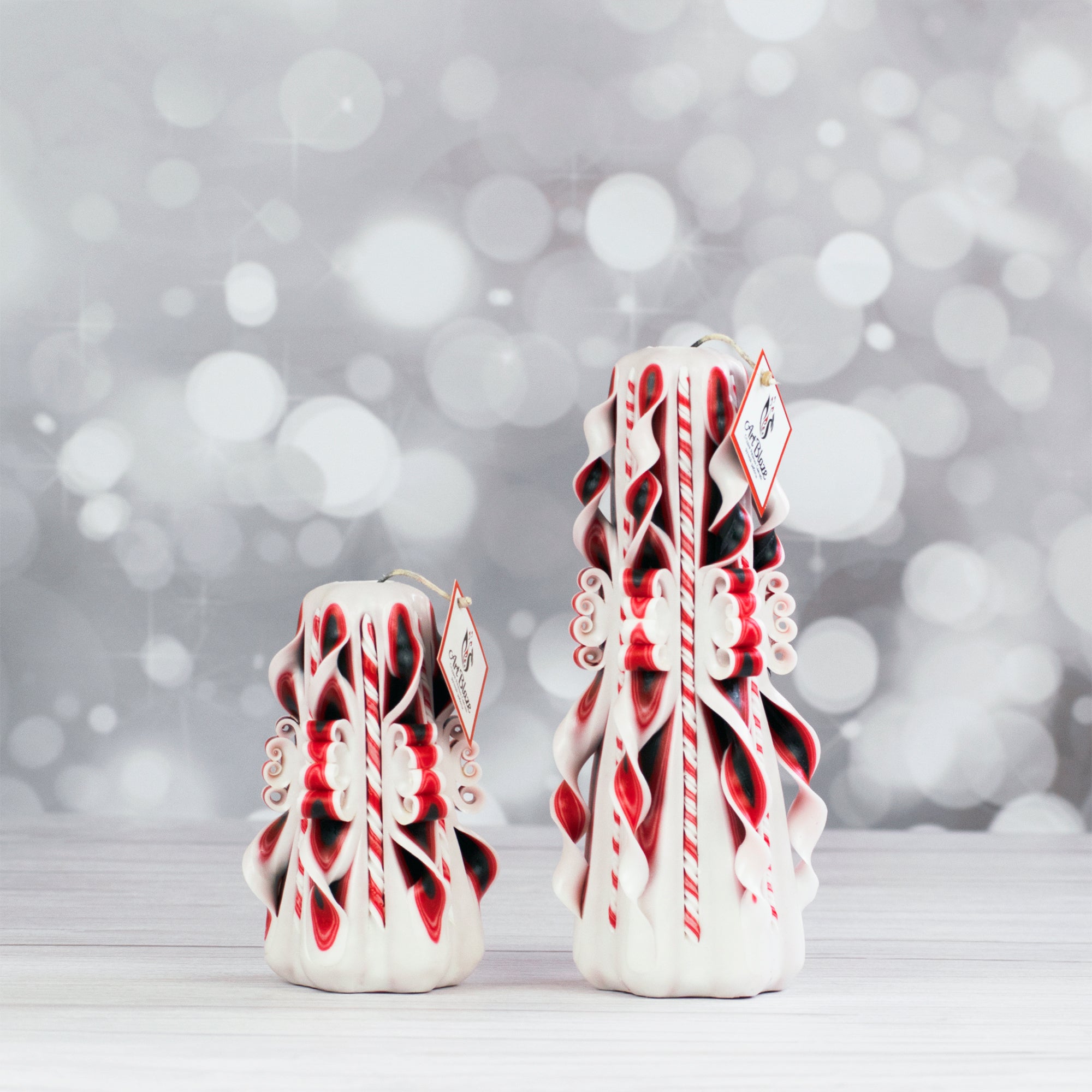 Set of carved candles "Eastern Tale"